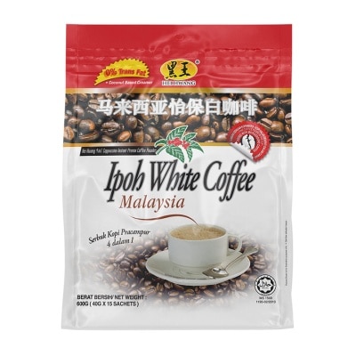 HEI HWANG 4 in1 Instant Premix Ipoh White Coffee Cappuccino 1s