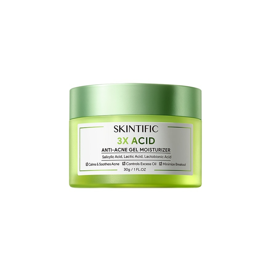 3X Acids Acne-Care Gel Moisturizer 30g