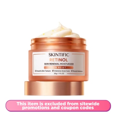 SKINTIFIC Retinol Skin Renewal Moisturizer 30g