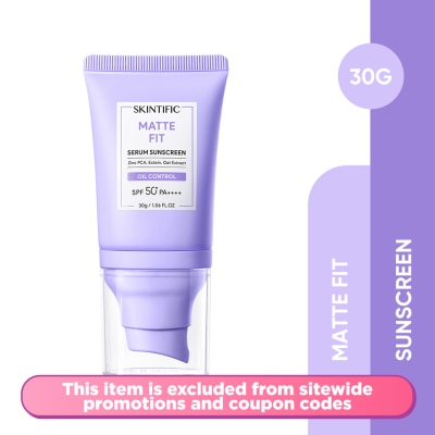 SKINTIFIC Matte Fit Serum Sunscreen 30g