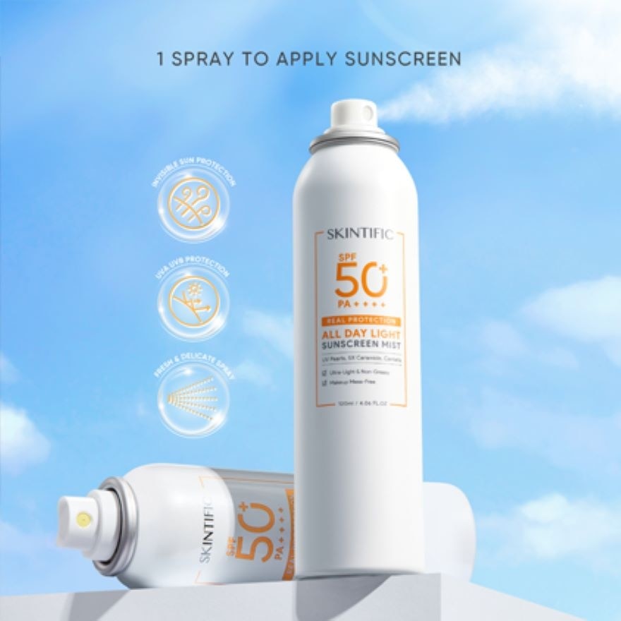 All Day Light Sunscreen Mist SPF50 PA++++ 70ml