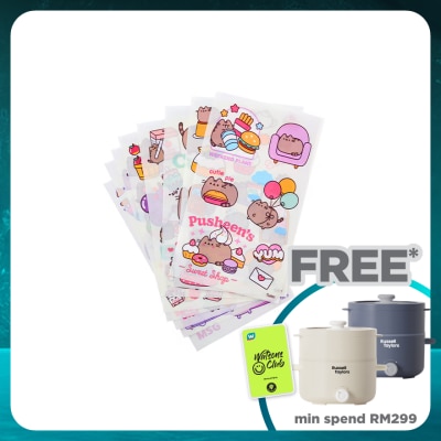 PUSHEEN Transparent Sticker Pack 8s