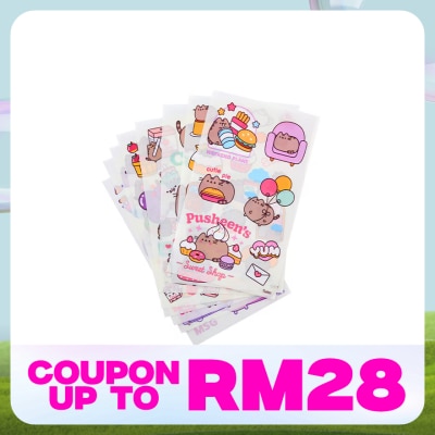 PUSHEEN Transparent Sticker Pack 8s