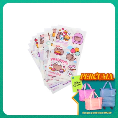 PUSHEEN Transparent Sticker Pack 8s