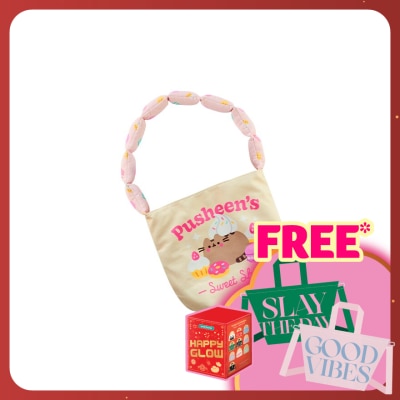 PUSHEEN Puffy Handle Canvas Bag 1s