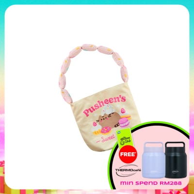 PUSHEEN - Puffy Handle Canvas Bag 1s