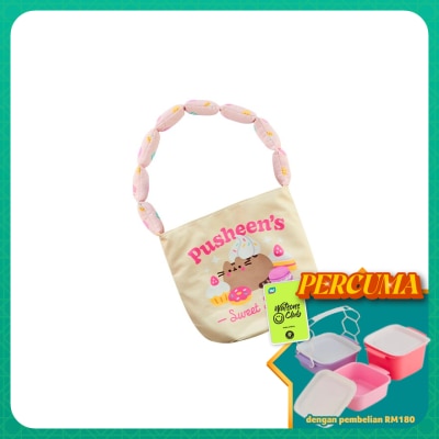 PUSHEEN - Puffy Handle Canvas Bag 1s