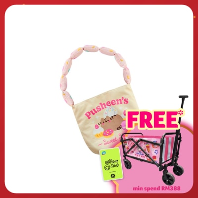 PUSHEEN Puffy Handle Canvas Bag 1s