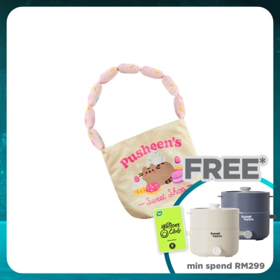 PUSHEEN Puffy Handle Canvas Bag 1s