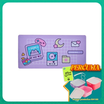 PUSHEEN - Desk Pads Gamer Style Purple 1s