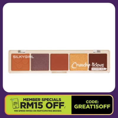 SILKYGIRL Crunchy-Licious Shadow Bar - 01 Nutty Crunch