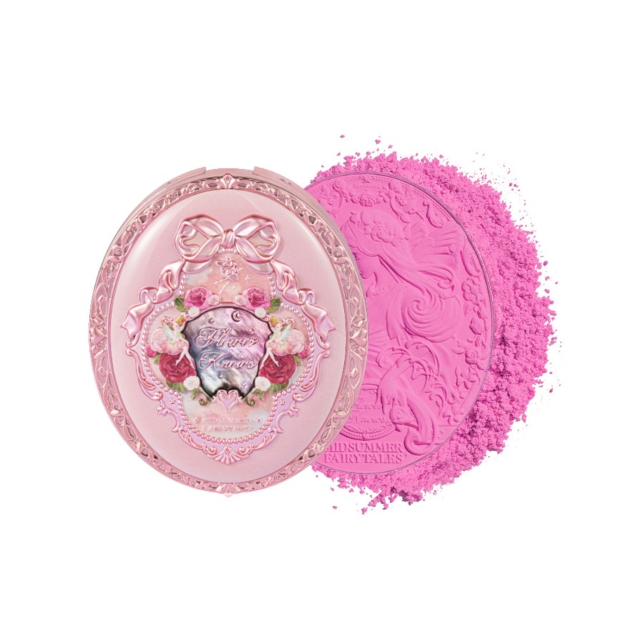 Midsummer Fairytales Collection Velvet Embossed Blush 02 Dreaming Butterfly