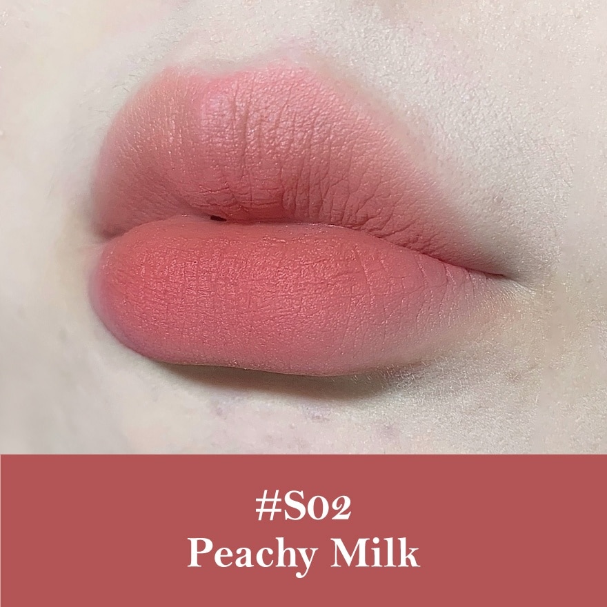 Strawberry Rococo Cloud Lip Cream S02 Peachy Milk