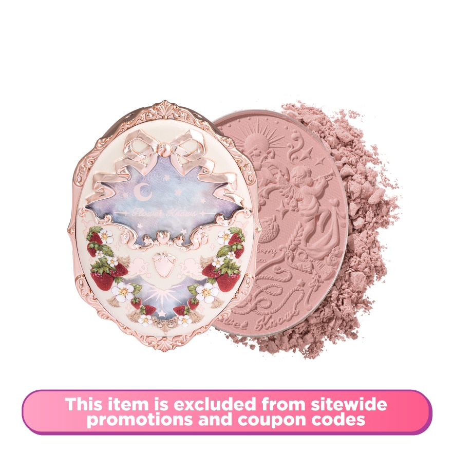 Strawberry Rococo Embossed Blush 01 Angel Chanson