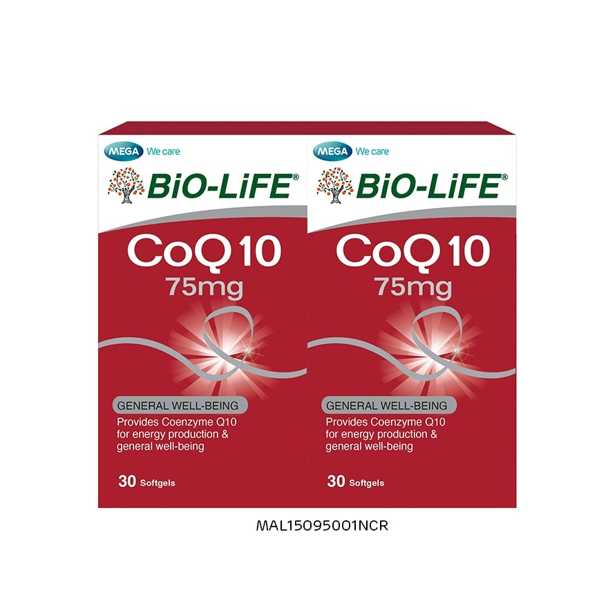 Coenzyme Q10 75mg 2 x30S