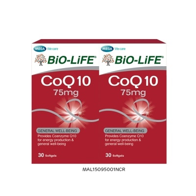 BIO-LIFE Coenzyme Q10 75mg 2 x30S