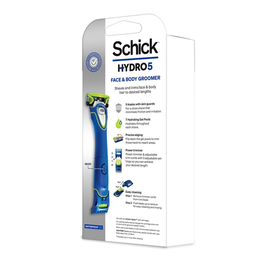 Hydro 5 Face & Body Groomer Kit 1s