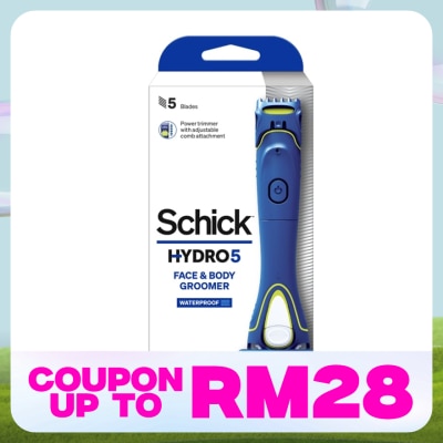 SCHICK Hydro 5 Face & Body Groomer Kit 1s