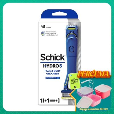 SCHICK - Hydro 5 Face & Body Groomer Kit 1s