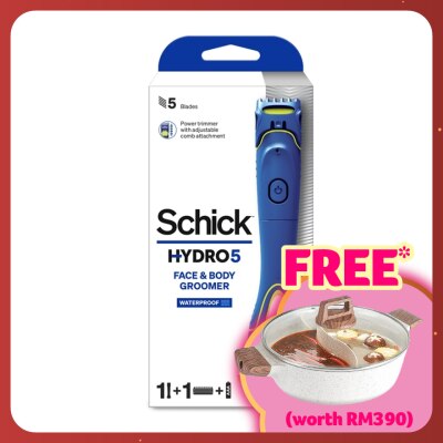 SCHICK Hydro 5 Face & Body Groomer Kit 1s