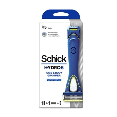 SCHICK Hydro 5 Face & Body Groomer Kit 1s