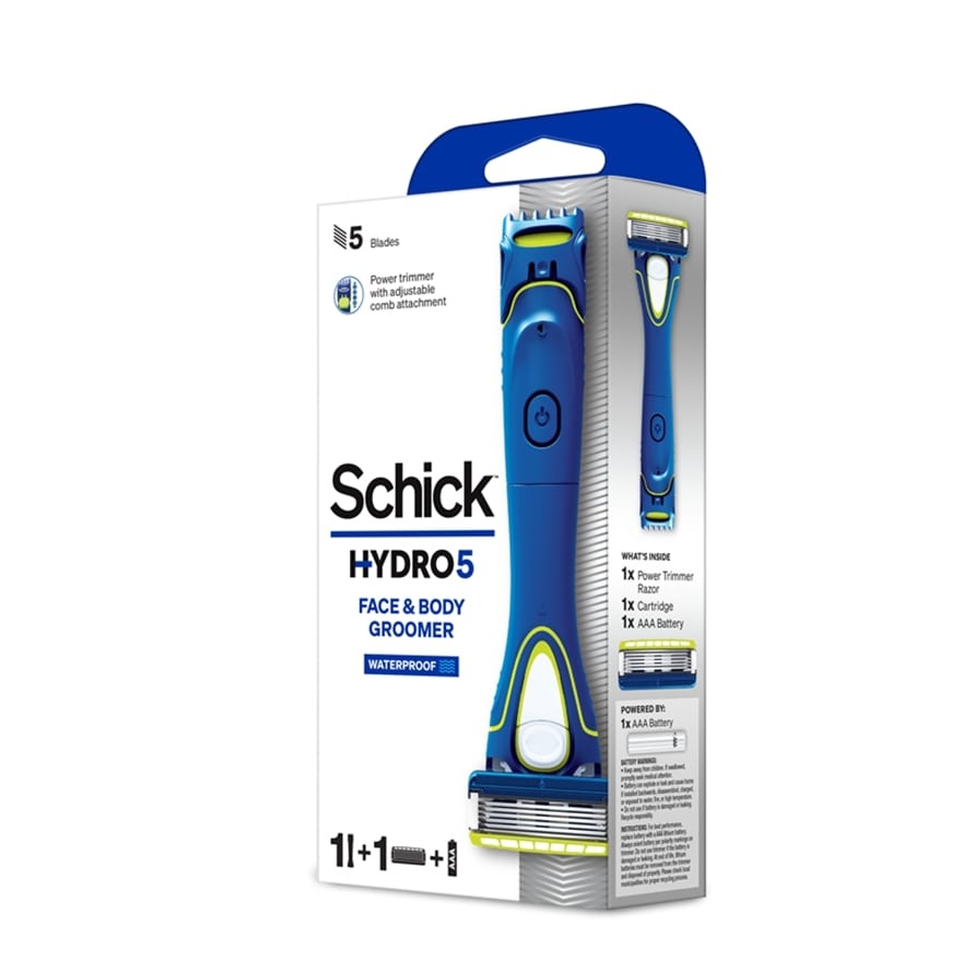 Hydro 5 Face & Body Groomer Kit 1s