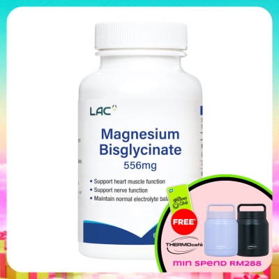 LAC - Magnesium Bisglycinate 556mg 60s