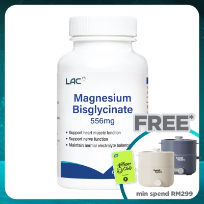 LAC Magnesium Bisglycinate 556mg 60s