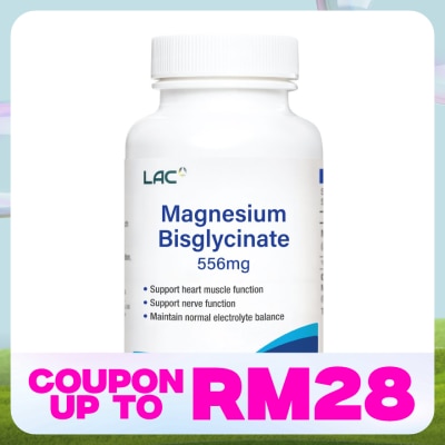 LAC Magnesium Bisglycinate 556mg 60s