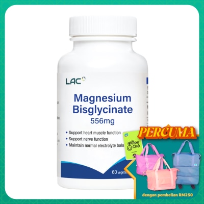 LAC - Magnesium Bisglycinate 556mg 60s