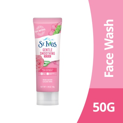 ST IVES - Si Gentle Smooth Rose Scrub 50G