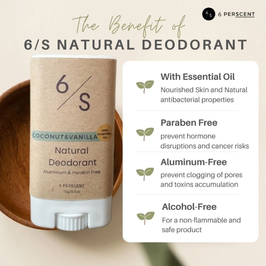 Sandalwood Natural Deodorant 15g