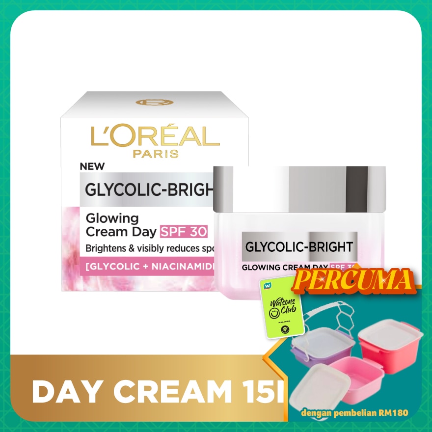 Glycolic-Bright Glowing Cream Day 15ml