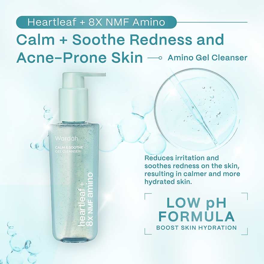 Heartleaf + Amino Calm & Soothe Gel Cleanser 120 ml