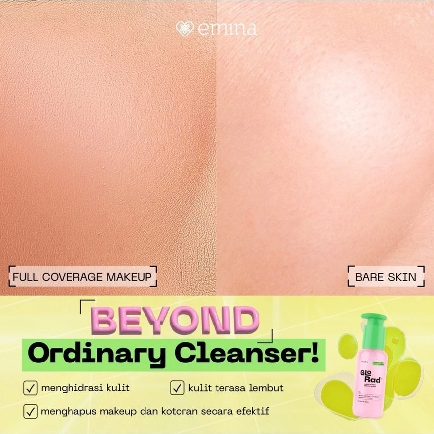 Glo Rad+ Hassle Free Cleanser Amino 100ml