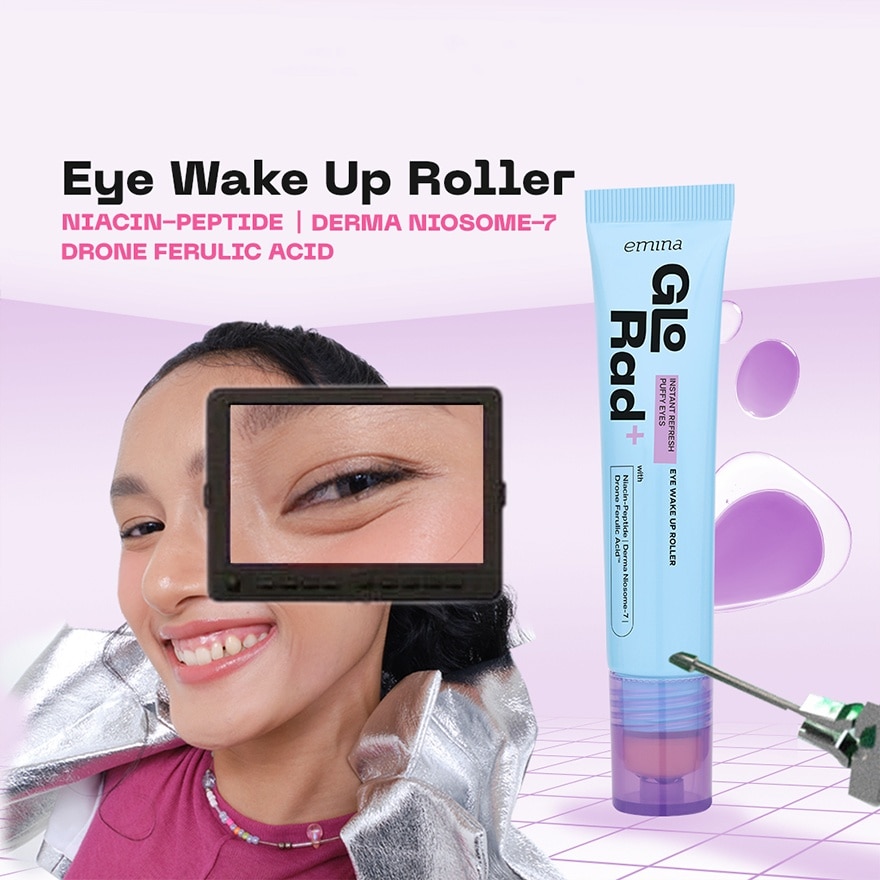 Glo Rad+ Eye Wake Up Roller 15ml