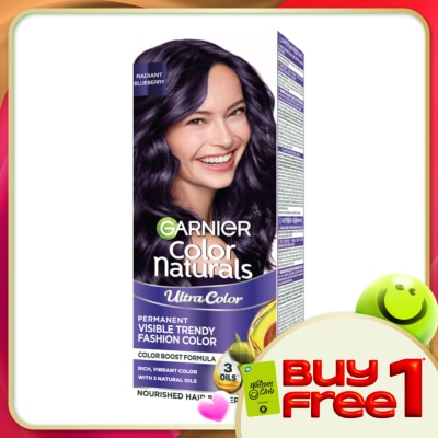 GARNIER HAIR COLOR - Color Natural Ultra Radiant Blueberry 1s