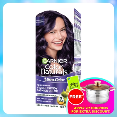 GARNIER HAIR COLOR - Color Natural Ultra Radiant Blueberry 1s
