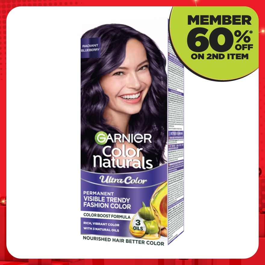 Color Natural Ultra Radiant Blueberry 1s