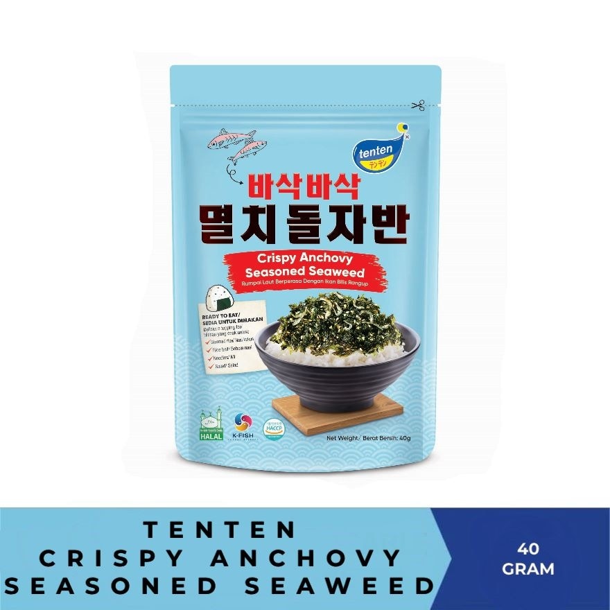 Crispy Anchoy Seasoned Seaweed 40G