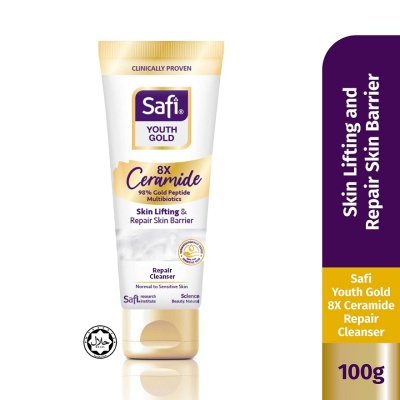 SAFI - Youth Gold 8X Ceramide Repair Balancing Cleanser 100G