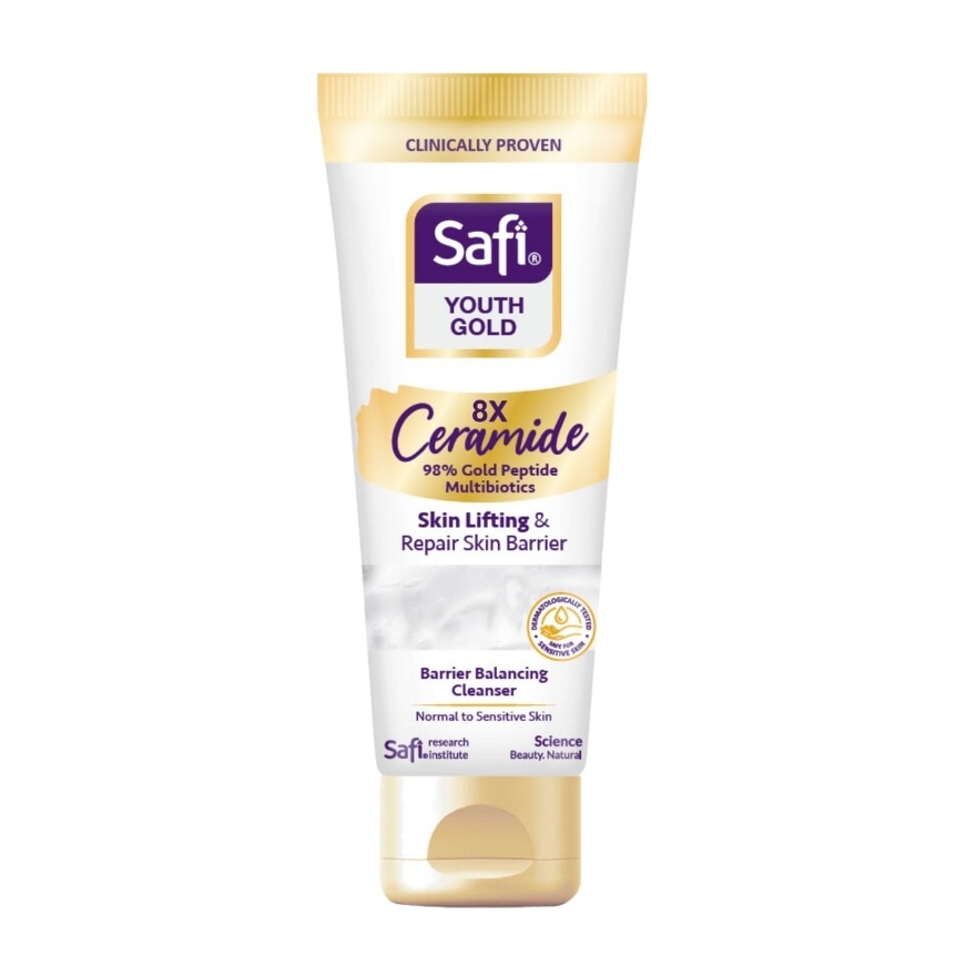 Youth Gold 8X Ceramide Repair Balancing Cleanser 100G