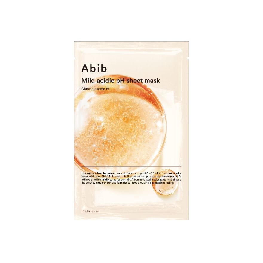 Mild Acidic PH Sheet Mask (Glutathiosome Fit)