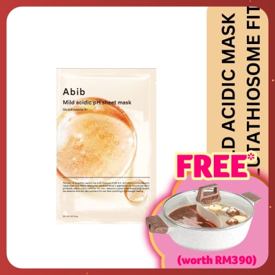 ABIB Mild Acidic PH Sheet Mask (Glutathiosome Fit)