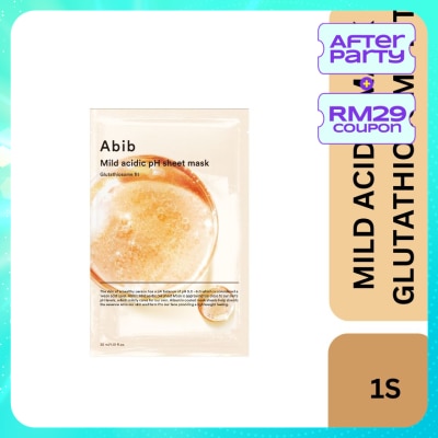 ABIB Mild Acidic PH Sheet Mask (Glutathiosome Fit)