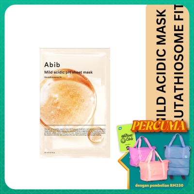 ABIB Mild Acidic PH Sheet Mask (Glutathiosome Fit)