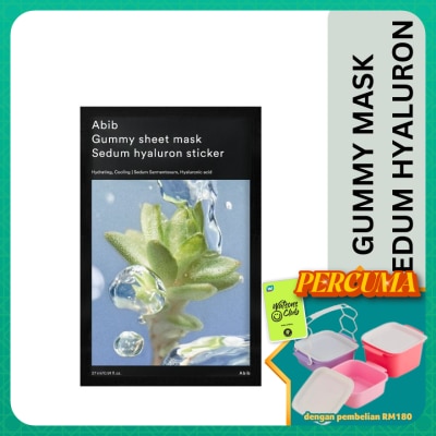 ABIB - Gummy Sheet Mask (Sedum Hyaluron)