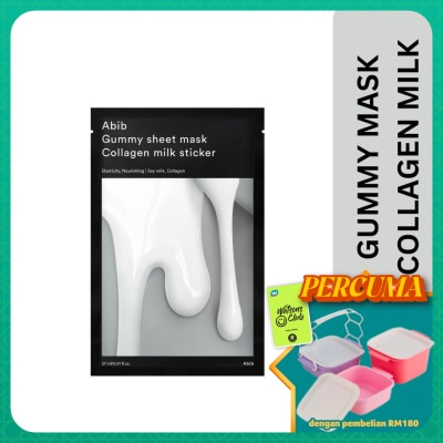 ABIB - Gummy Sheet Mask (Collagen Milk)
