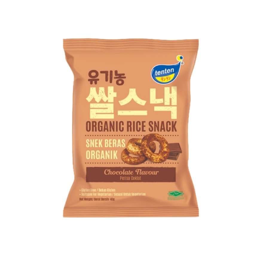 Organic Rice Snack Choc 40G