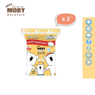 BABY MOBY Super Jumbo Pads 2 Packs